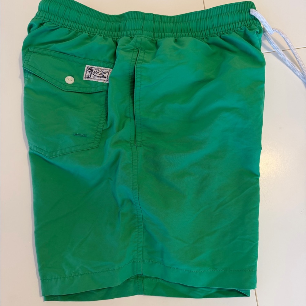 Polo Ralph Lauren Nylon Swim Suit Extra Small 24-27 waist w mesh lining Like New - Picture 9 of 10